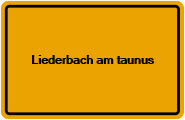 Grundbuchamt Liederbach am Taunus